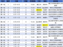 盐城本地也有足球看了，苏超日程表